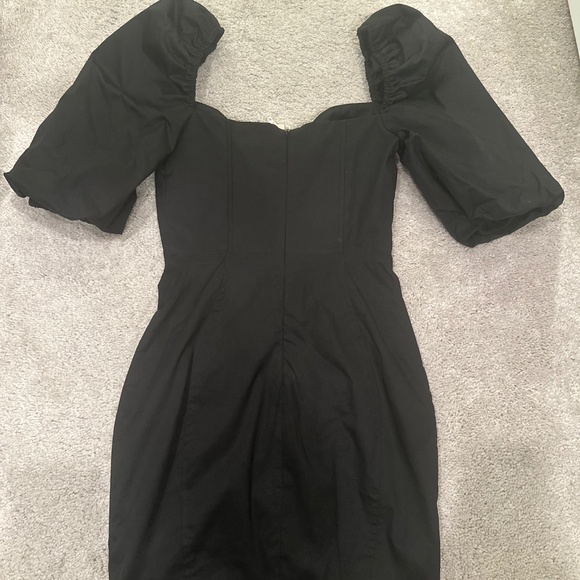 Oh Polly mini black dress - Picture 4 of 4